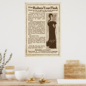 verlaging van de vliegbelasting vanaf 1908 poster (Keuken)