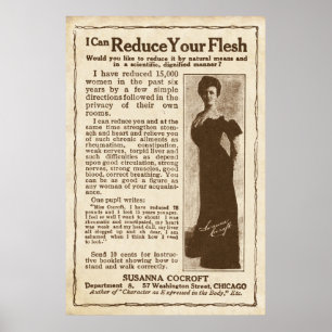 verlaging van de vliegbelasting vanaf 1908 poster