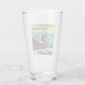 Verlang naar die melkzuurbrand Fietsen Glas (Achterkant)