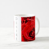 Verlang naar Rode Rozen 11oz Klassieke Mok (Voorkant rechts)
