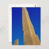 Verlangd in Karnak! Briefkaart (Voorkant / Achterkant)