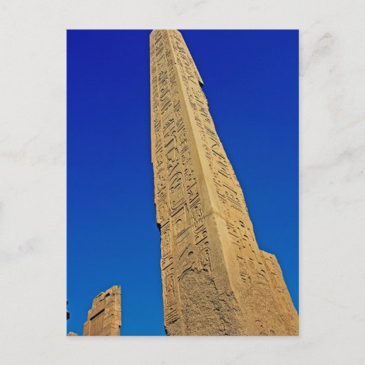 Verlangd in Karnak! Briefkaart (Voorkant)