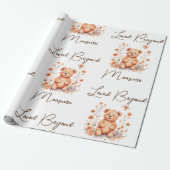 Verlangen na maatregel cadeaupapier (Uitgerold)