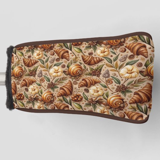 Verlangen naar Croissants Golfheadcover (Voorkant)