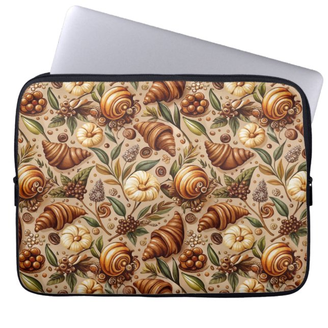 Verlangen naar Croissants  Laptop Sleeve (Voorkant)