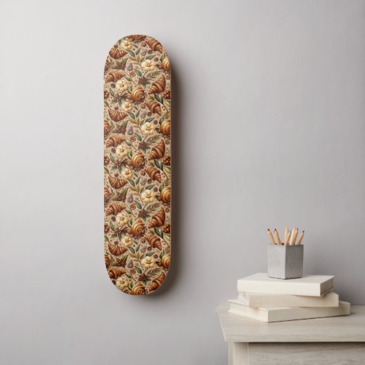 Verlangen naar Croissants Persoonlijk Skateboard (Muurkunst)