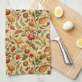 Verlangen naar Croissants Theedoek (Quarter Fold)
