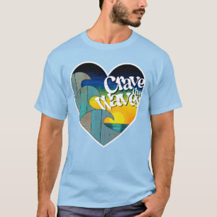 Verlangen naar de golven t-shirt