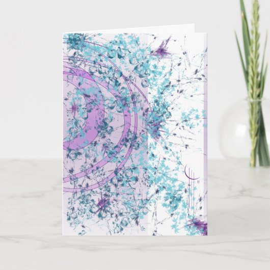 Verlangen naar de lente kaart (Voorkant)