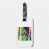 Verlangen naar die melkzuurverbrandingscyclus bagagelabel (Achterkant verticaal)