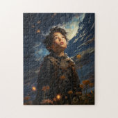 Verlangen naar vallende sterren legpuzzel (Verticaal)