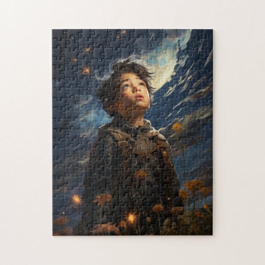 Verlangen naar vallende sterren legpuzzel (Verticaal)