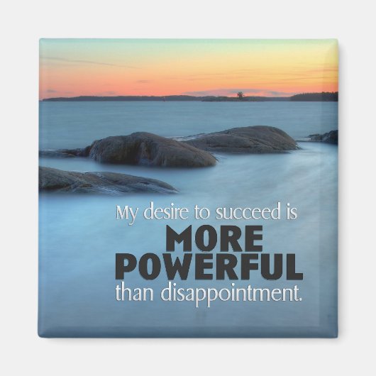 Verlangen om Inspirerend magneet te volgen (Voorkant)