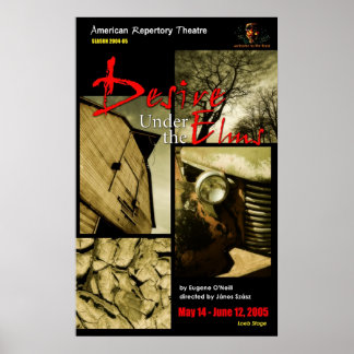 VERLANGEN ONDER ELMS POSTER