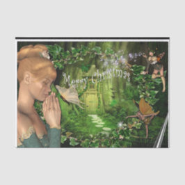 Verlangen uit het fee-koninkrijk tissuepapier