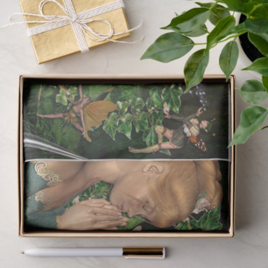 Verlangen uit het fee-koninkrijk tissuepapier (Geschenk)