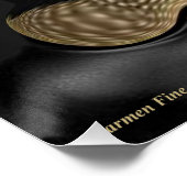 "Verlangen van creatie", glanzend Poster (Hoek)