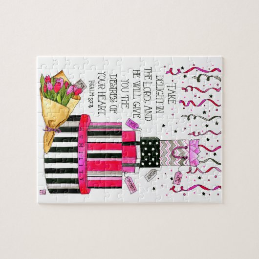 Verlangen van je hart legpuzzel (Horizontaal)