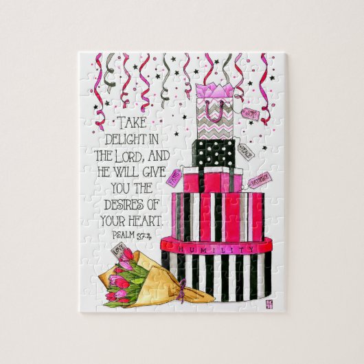 Verlangen van je hart legpuzzel (Verticaal)