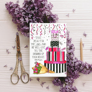 Verlangen van uw hart Gepersonaliseerde Verjaardag Kaart