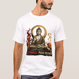 Verlangen vervaagt, vrede blijft Zen T-shirt
