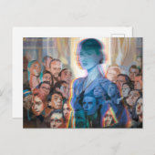 Verlangend schilderij Briefkaart (Voorkant / Achterkant)