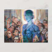 Verlangend schilderij Briefkaart (Voorkant)