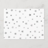 Verlangkaart voor babyboek, neutraal geslacht uitnodiging briefkaart (Achterkant)