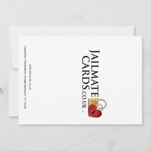 VERLANGLIJSTJE VOOR VOORWAARDELIJKE VRIJLATING - J BEDANKKAART (Achterkant)