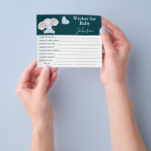 Verlangt Baby | Baby olifant | KAART BABY SHOWER (Hand)