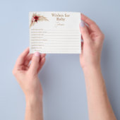 Verlangt Baby | Pampas Grass | KAART BABY SHOWER (Hand)