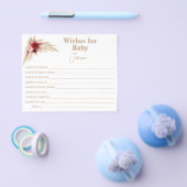 Verlangt Baby | Pampas Grass | KAART BABY SHOWER (Enkel)