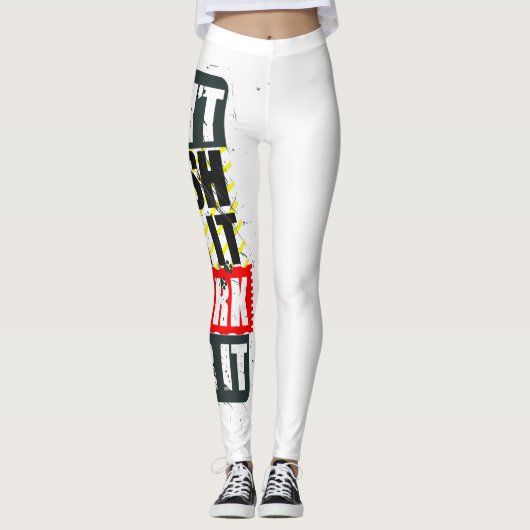 Verlangt niet voor het werkt voor het Motivation Q Leggings (Voorkant)