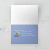 Verlate gelukkige verjaardag kaart (Binnen)