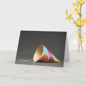 Verlate verjaardag Kaart, partij Pet Kaart (Gele Bloem)