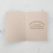 Verlate verjaardag - Kat kijkt uit het raam Kaart (Binnen)