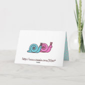 VERLATE VERJAARDAG SPEEDO & SPAGO KAART (Achterkant)