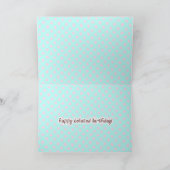 VERLATE VERJAARDAG SPEEDO & SPAGO KAART (Binnen)