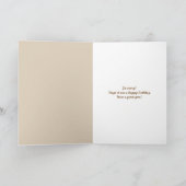 verlate verjaardagsjongen kaart (Binnen)