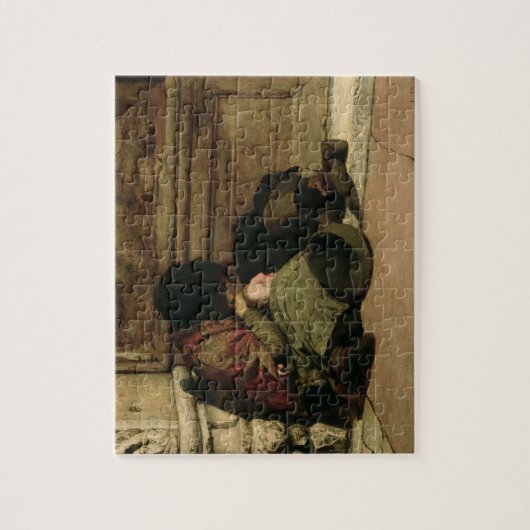 Verlaten, 1903 legpuzzel (Verticaal)