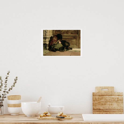 Verlaten, 1903 poster (Keuken)