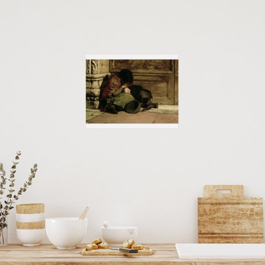 Verlaten, 1903 poster (Keuken)