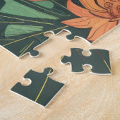 Verlaten aan de zomer Jigsaw Puzzle Legpuzzel (Zijkant)