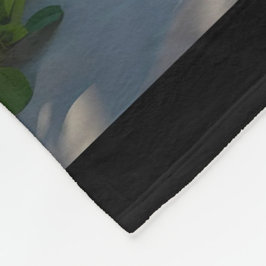 Verlaten Amerikaans strand Fleece Deken (Hoek)