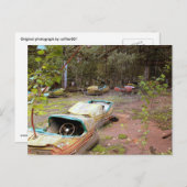 Verlaten Amusement Park Tsjernobyl Briefkaart (Voorkant / Achterkant)