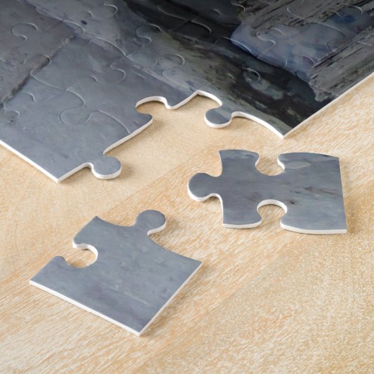 Verlaten Antiek auto Legpuzzel (Zijkant)