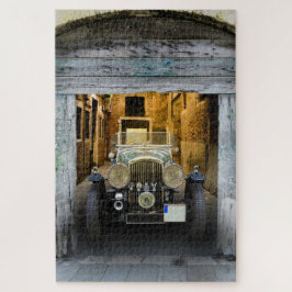 Verlaten Antiek auto Legpuzzel
