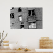 Verlaten appartement te huur poster (Keuken)