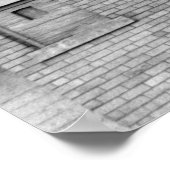 Verlaten appartement te huur poster (Hoek)
