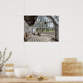Verlaten Atrium Poster (Keuken)
